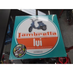 Pastille fixation tube support de poignée d'accélérateur ou vitesses  Lambretta D, LD